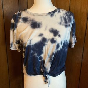 Blue Tie Dye Shirt